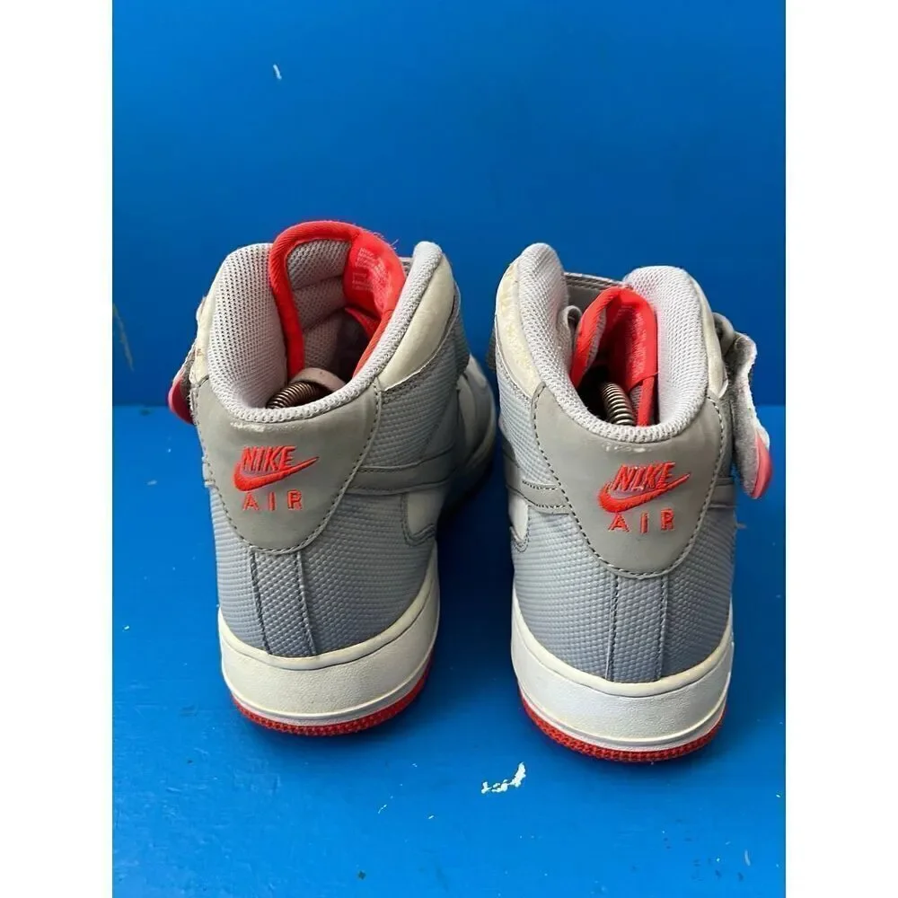 Nike Air Force 1 Mid '07 Denim Gum Hi Top Sneakers Men's Size US 9.5 Y2K 315123-